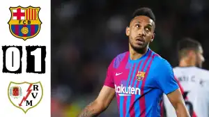 Barcelona vs Rayo Vallecano 0 - 1 (LaLiga 2022 Goals & Highlights)