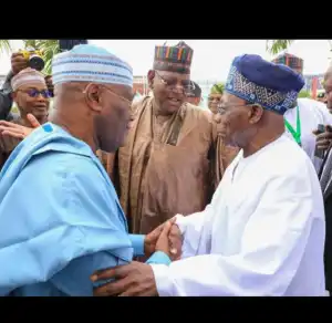 Atiku meets Obasanjo, ex-SGF Babachir Lawal, others in Abuja