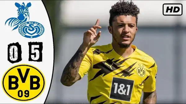 Duisburg vs Dortmund 0 - 5 | DFB-Pokal All Goals And Highlights (14-08-2020)