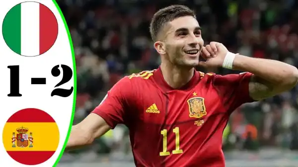 Italy vs Spain 1 - 2 (UEFA Nations League 2021 Goals & Highlights)
