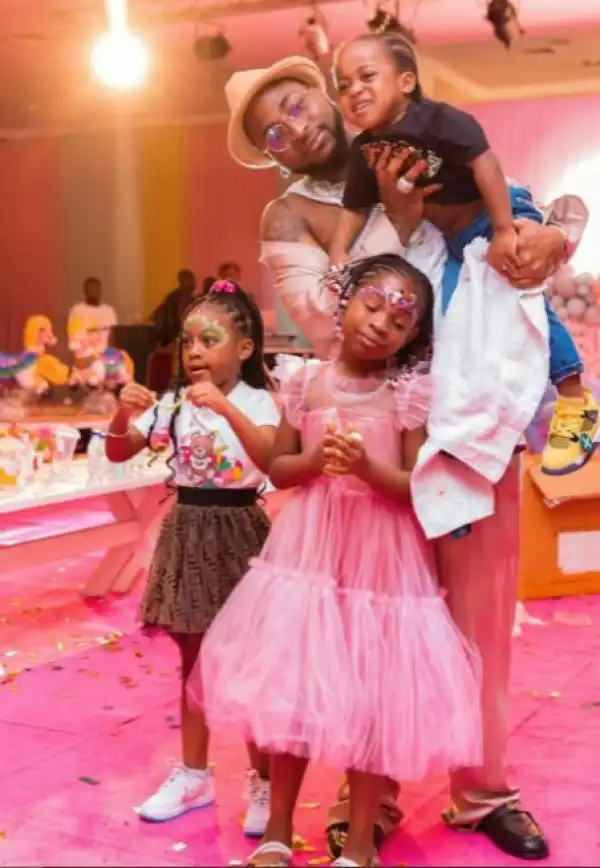 Adorable Photos Of Davido And His Children