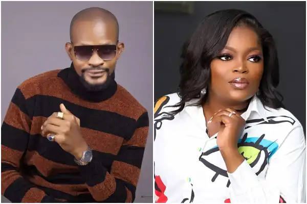This Is So Unnecessary – Uche Maduagwu Slams Funke Akindele For Videoing Herself Gifting Her Plumber New Shoes