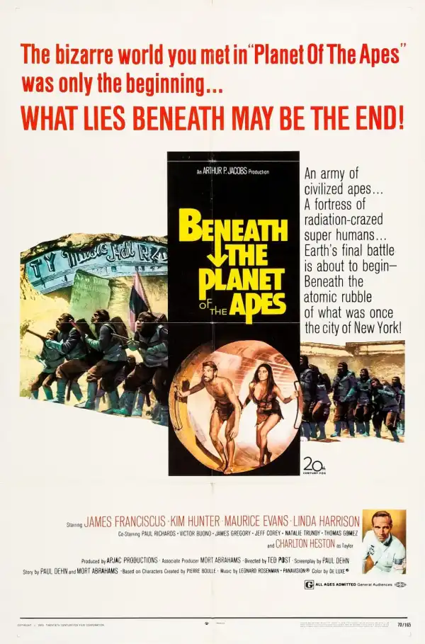 Beneath The Planet of the Apes (1970)