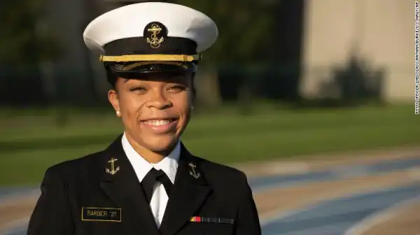 US Naval Academy names first Black female brigade commander