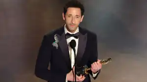 The Brutalist’s Adrien Brody Breaks Guinness World Record for World’s Longest Oscar Speech