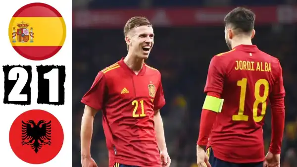 Spain vs Albania 2 - 1 (Friendly 2022 Goals & Highlights)