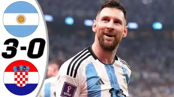 Argentina vs Croatia 3 - 0 (World Cup 2022 Goals & Highlights)