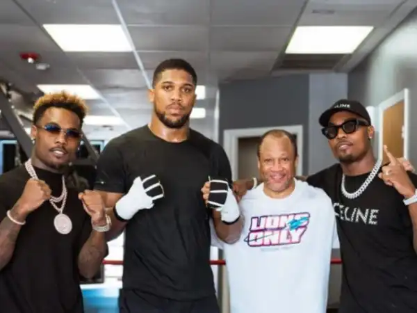 Anthony Joshua trains with Mike Tyson’s former coach ahead of Oleksandr Usyk rematch