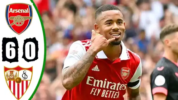 Arsenal vs Sevilla 6 - 0  (Friendly 2022 Goals & Highlights)