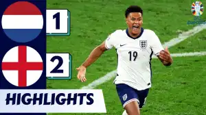 Netherlands vs England 1 - 2 (EURO 2024 Goals & Highlights)