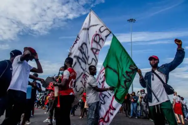 Two Nigerians Who Were Shot In 2020 By Policemen Join #EndSARS Memorial In Edo