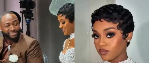 “No Be Lie”- Davido Agrees With Post Warning Women About Copying Chioma’s Wedding Hairstyle