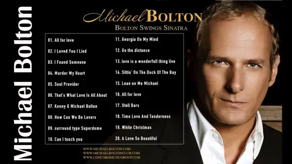 Best of Michael Bolton Greatest Songs Mixtape