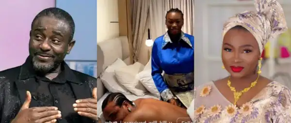 Actor Emeka Ike calls out Jaruma for adding his Photo to Steamy video with his Son Micheal Ike