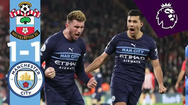 Southampton vs Manchester City 1 − 1 (Premier League 2022 Goals & Highlights)