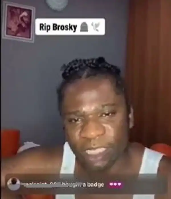 Life Has No Meaning - Speed Darlington Says As He Reacts To Mohbad