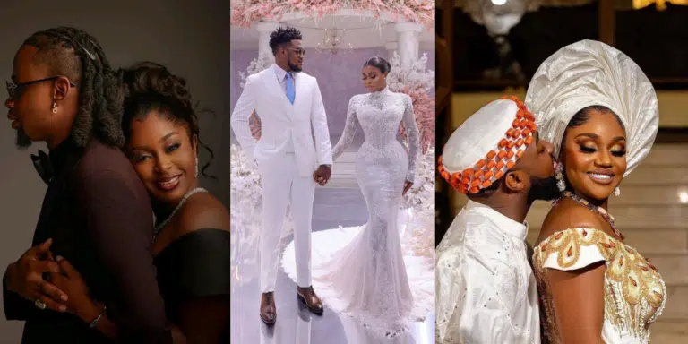 Davido, Veekee James and other celebrities who got married in 2024