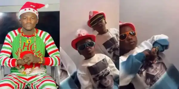 Portable Shares Photos Of His Sons, Shows Off Their Christmas Outfits