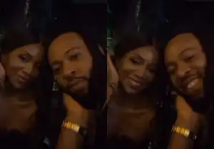 Singer Flavour Shares Adorable Video Of Him & Actress Genevieve Nnaji