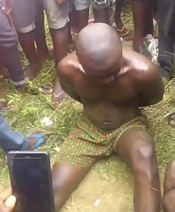 OMG!! Man Buries His Own Daughter Alive For Ritual Purpose (See Photos)