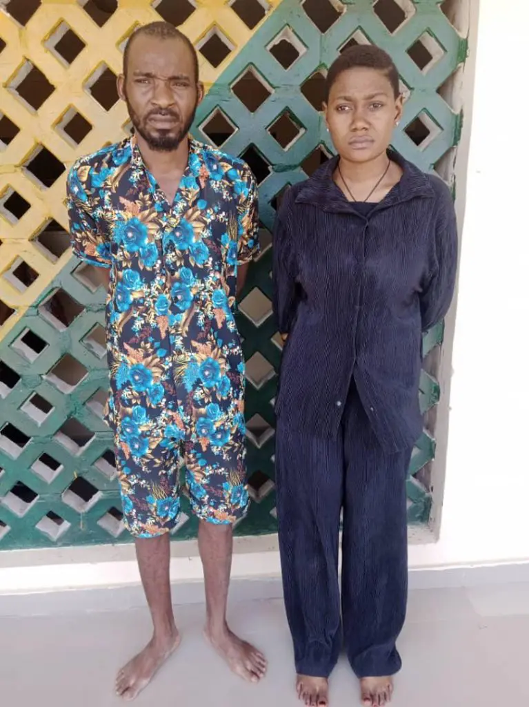 Police arrest thieving couple over voice note scam, extortion