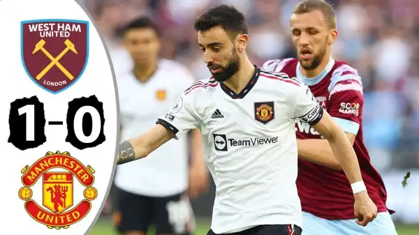 West Ham vs Manchester United 1 - 0 (Premier League 2023 Goals & Highlights)