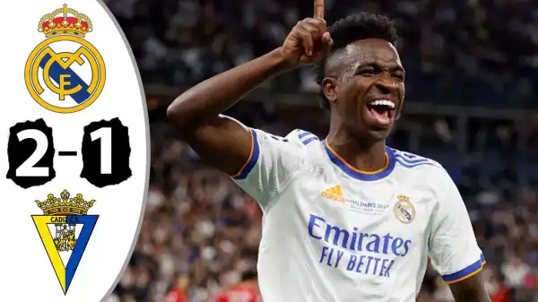 Real Madrid vs Cadiz 2 - 1 (LaLiga 2022 Goals & Highlights)