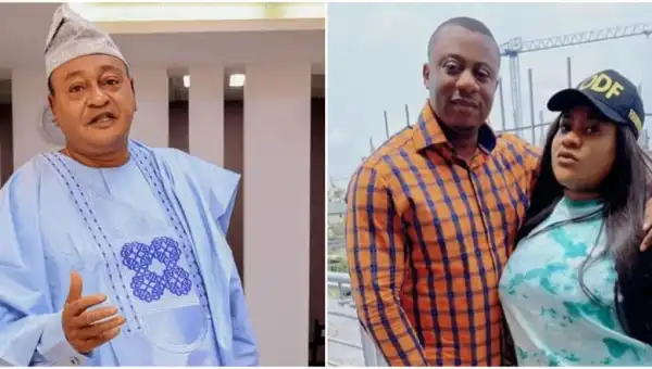 "Be Ready For Me ” – Nkechi Blessing’s Husband Warns Jide Kosoko Over The Threat Made Against His Wife