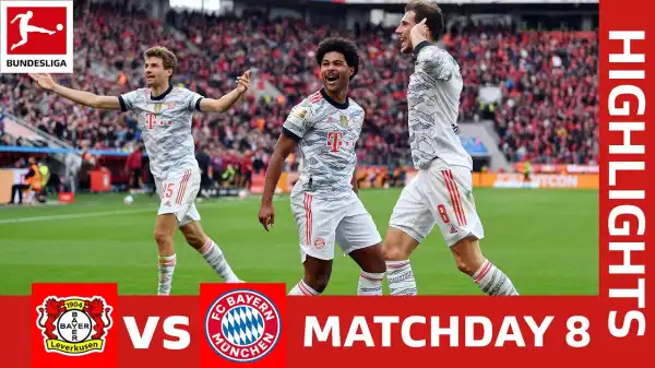 Bayer  Leverkusen vs Bayern München 1 - 5 (Bundesliga 2021 Goals & Highlights)
