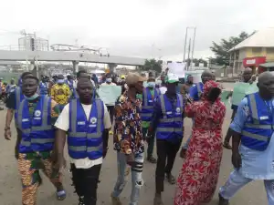 Protest in Osogbo over shooting of Osun Transport Management System chairman, Alowonle