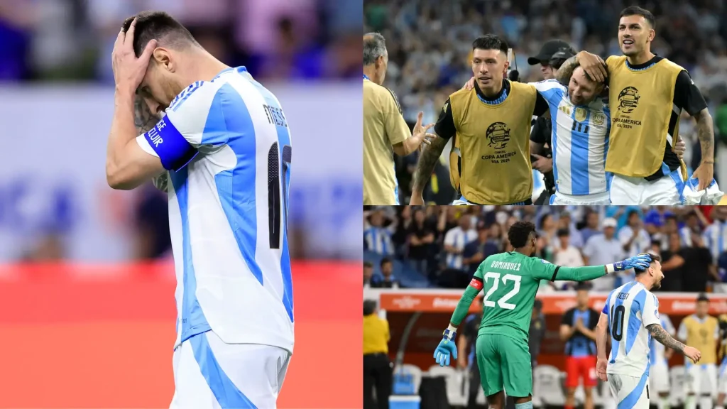 Copa America 2024: Messi misses penalty as Argentina eliminate Ecuador