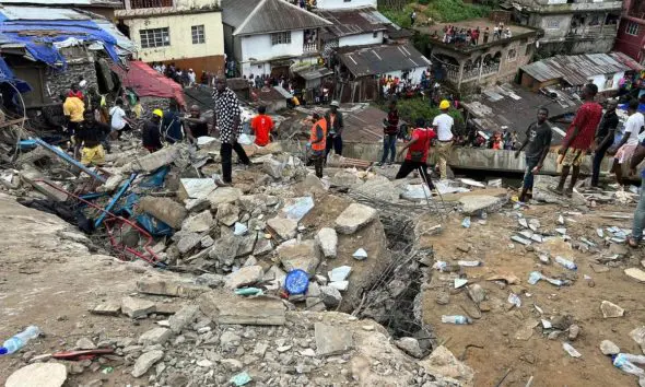 Sierra Leone building collapse kills eight