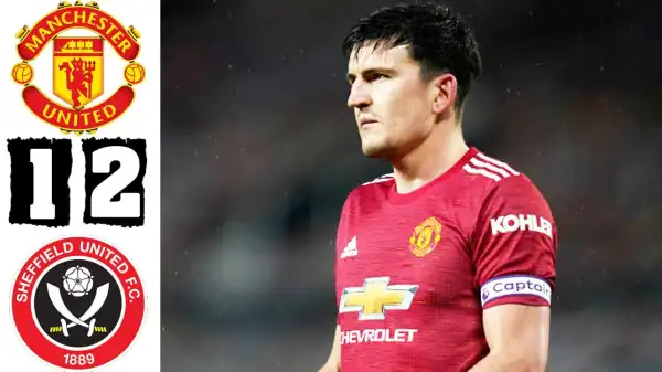 Manchester United vs Sheffield United 1 - 2 (EPL Goals & Highlights 2021)