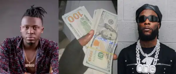 Comedian Akpororo Overjoyed After Burna Boy Gifts Him $15,000
