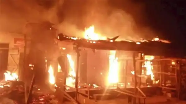Fire Guts Market, Destroys Six Shops In Kwara