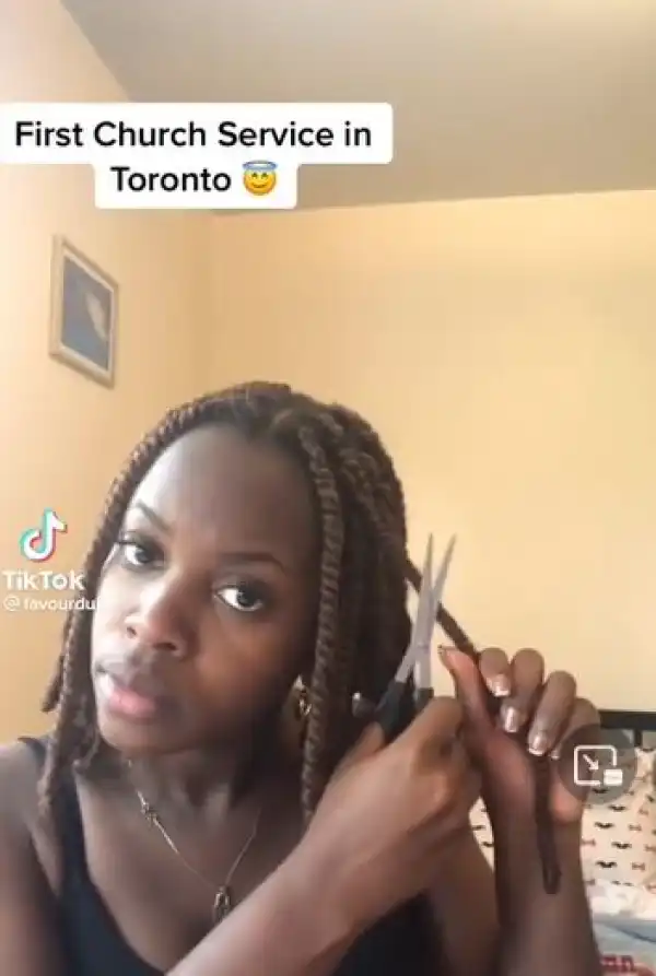 Nigerian Lady Shares Her Experience In A Toronto Church (Video)