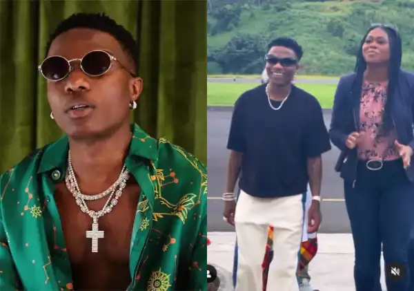 Wizkid Gets Warm Welcome At Dominican Republic As Indigenous Drummers Gather At Airport