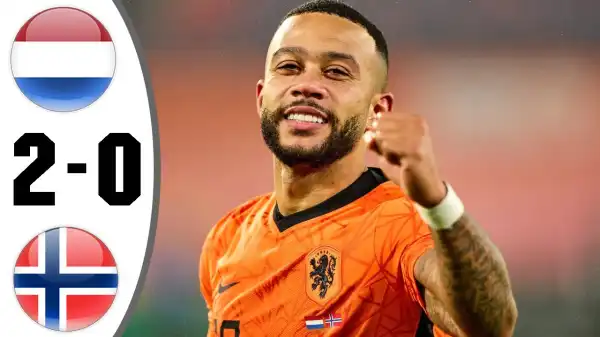 Netherlands vs Norway 2 - 0 (2022 World Cup Qualifier Goals & Highlights)