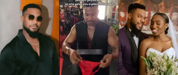 Kunle Remi Faces Backlash For Displaying Wife’s Underwear At Movie Premiere