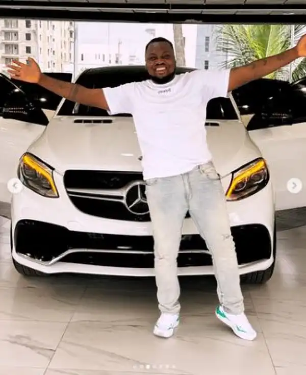 Egungun Of Lagos Acquires Mercedes Benz AMG (Photos)