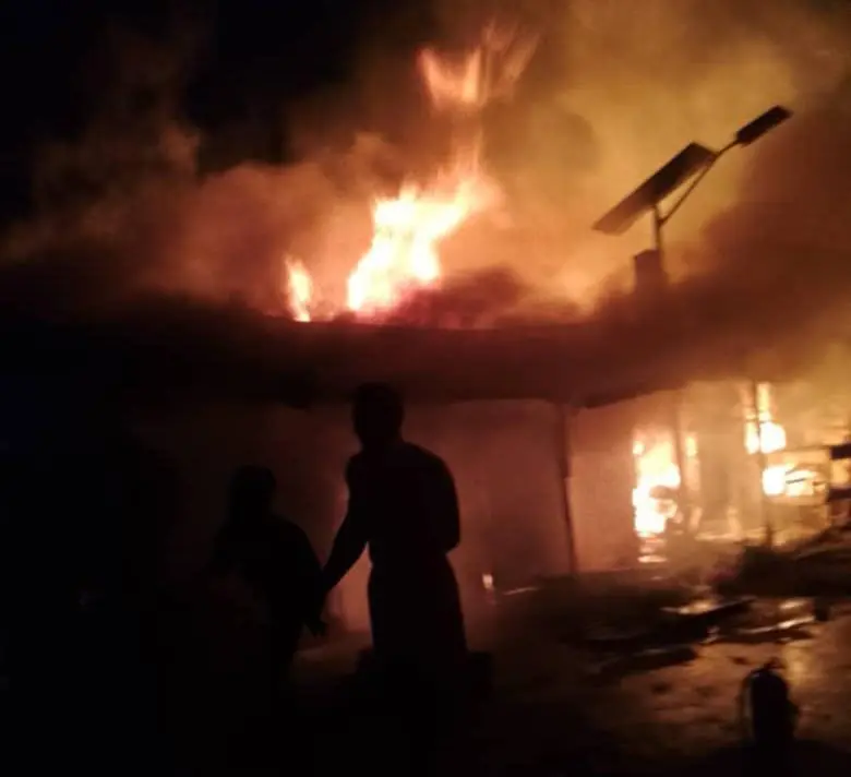 Fire guts courtroom in Kwara, burns documents, electronics