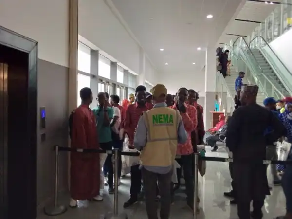 NEMA receives 107 Nigerians stranded in Libya