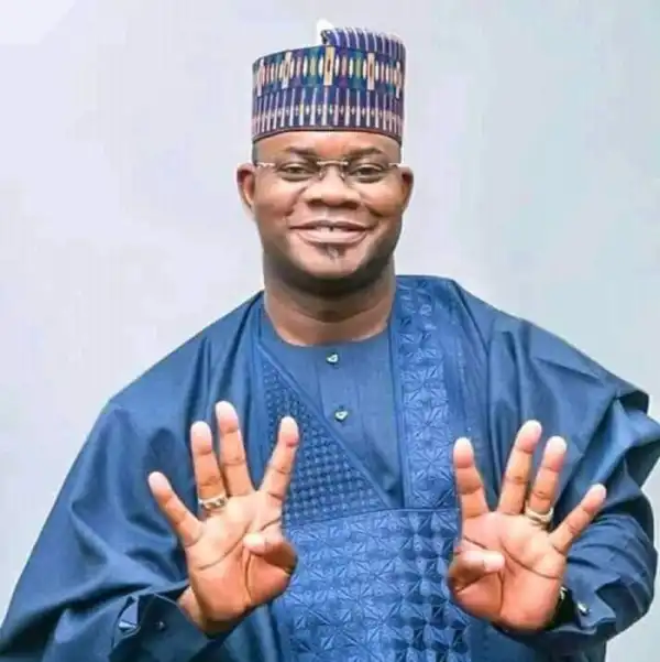 2023: Yahaya Bello’s Presidential Posters Flood Abuja