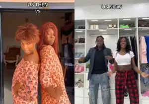 Netizens react to transformation video of Ivy Ifeoma and brother