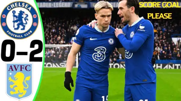 Chelsea vs Aston Villa 0 - 2  (Premier League 2023 Goals & Highlights)