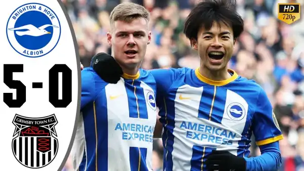 Brighton vs Grimsby 5 - 0 (FA CUP 2023 Goals & Highlights)