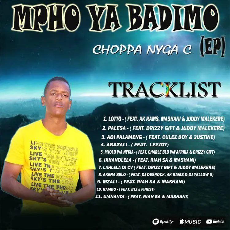 Choppa Nyga C – Mpho Ya Badimo (Album)