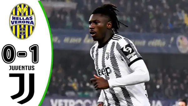 Hellas Verona vs Juventus 0 - 1 (Serie A 2022 Goals & Highlights)