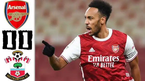 Arsenal vs Southampton 1 - 1 (EPL Goals & Highlights)