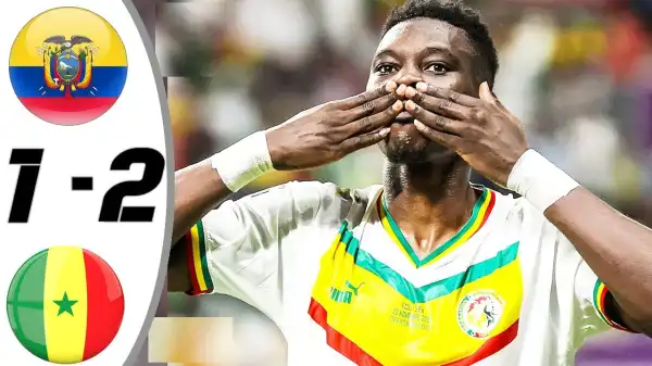 Ecuador vs Senegal 1 - 2 (World Cup 2022 Goals & Highlights)